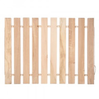 Коврик-сидушка, липовая рейка Б класса 41,5х35 см Банные штучки