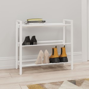 Подставка д/обуви (пвл) Торонто 23 (3полки) 67*26,5*61 (белый) ПДОТ23Б под заказ ЗМИ