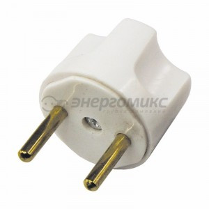 REXANT сет. вилка-переходник (адаптер) 10A ITEC белый (ABS-пластик) (ГУ 50!) 11-1031