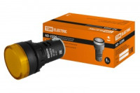 TDM лампа AD-22DS(LED) матрица d22мм желт. 24В AC/DC (10!) SQ0702-0021