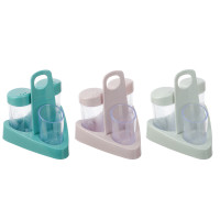 Набор для специй &quot;Люмици&quot;, пластик, 3 цвета