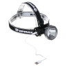 ЕРМАК Фонарь налобный, XH-P50 LED, 3 режима, 2000мАч, 8,3х6х7,3см, USB кабель, пластик