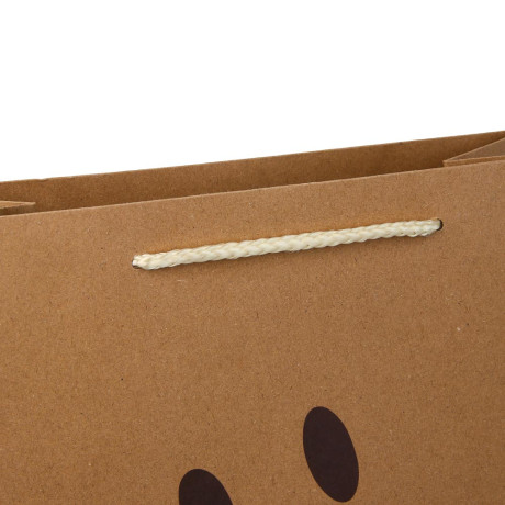 Пакет подарочный, тм Fntastic, крафт, 32x26x12см, бумага, 4 дизайна