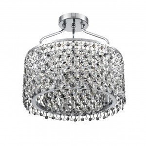 LUMION 8244/5C CLASSI LN25 хром, мет./хрусталь люстра E14 5x40W 220V LAYLA