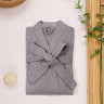 PROVANCE Монблан Халат вафельный, one size, 100% хлопок, 300гр/м2, серый