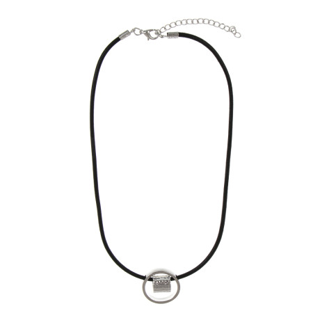 Колье на шею, 45,5 см, медь, железо, БЖ25-42