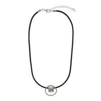 Колье на шею, 45,5 см, медь, железо, БЖ25-42