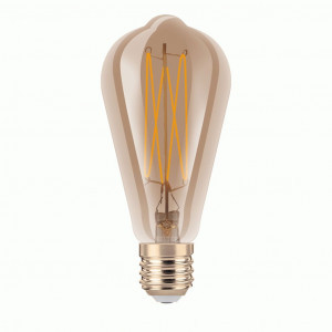 SmartBuy ART FLEX ST64 5W(240lm) 2400К 2K филамент (нитевидная) 64x146мм SBL-ST64FLEX-5-24K-E27