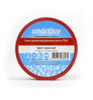 Smartbuy Изолента ПВХ 15/20 0.13х15мм, 20метров, красная (SBE-IT-15-20-r)