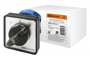 TDM КПУ11-10А/0102 (1-0-2) 1P кулачковый перекл. встраиваемый SQ0715-0124