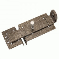 Засов Киров Секрет ЗД-04 антик бронза с/проушиной (25)