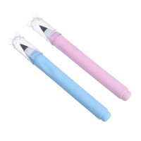 Карандаш чернографитный &quot;вечный&quot;, с круглым корпусом - ластиком, TPE, графит, 2 цвета