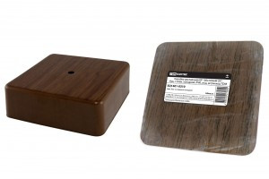 TDM коробка распред. 100х100х44 мм ОУ IP40 бук, с клем. колодкой, инд. штрихкод (25!) SQ1401-0310