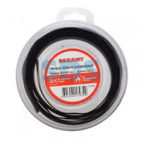 REXANT Трубка термоусадка ТУТ 8/4 мм черная, l ролика=2.44м (8ft) BL 29-0046