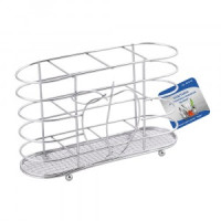 Подставка д/стол.приборов Яблоко-2 (кратность 3шт!!!), сталь/хром проволока AN52-69 Мультидом