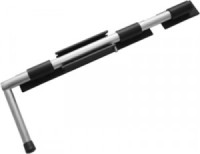 Засов Домарт ДОБРЫНЯ 600мм мод.2 черный d-20мм5)