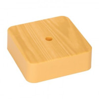 EKF Коробка разветвительная KMP-030-030 (75х75х25) светл. дер. PROxima plc-kmr-030-030-s