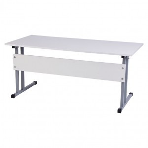 Парта Polini kids City D2 Ученик, 2 гр., серый-белый