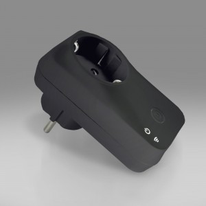 Elektrostandard Розетка Умный дом 3500Вт WF 76100/00 1 канал IP20 96х56х70 черн.матовый a054336