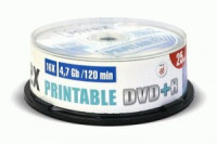 К/д DVD+R printable inkjet 4,7 Гб 16x Cake box 25 (300!)