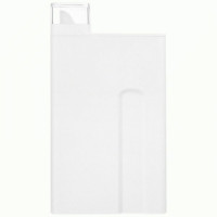 Контейнер для стирального порошка 1л, 12*5,8*21,8см, ELINE, с набором стикеров 106912 Рыжий кот