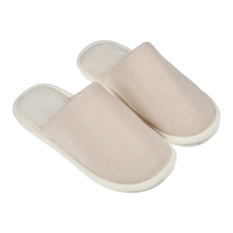 Обувь домашняя, размер 40-41, цвет молочный, #12