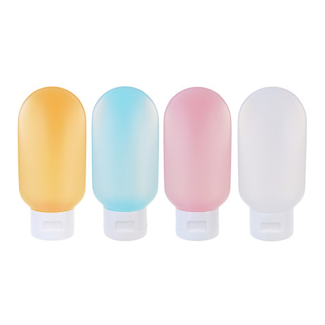 ЮНИLOOK Набор для косметики дорожный 4 пр x 60мл, 4 цвета