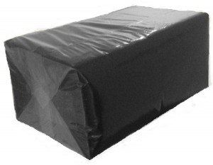 Салфетки 2-сл. 24х24 черные 250 шт./уп 756874