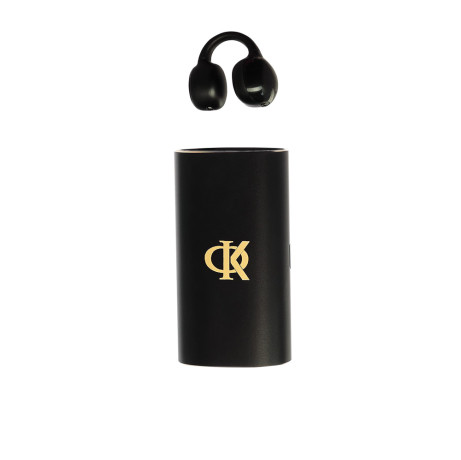 BY Ф.Киркоров Наушники беспроводные TWS Каффы, 50/300мАч, BT5.3, черно-золотые, кейс металлик