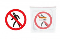 TDM знак d=180мм "Проход запрещен" (10!) SQ0817-0028