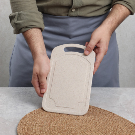 VETTA Доска разделочная прямоугольная "ЭКО", 25x15х0,3см