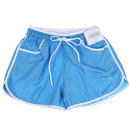 GALANTE Шорты женские, 100% полиэстер, р-р S-M, цвет голубой