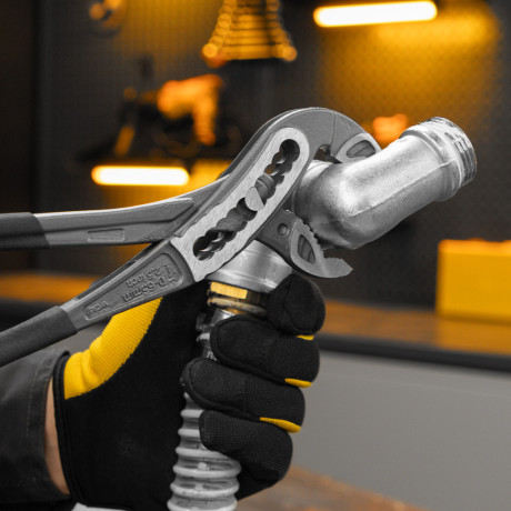 Клещи переставные, обливные рукоятки, 300 мм Denzel