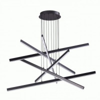 ODEON LIGHT 3890/96L ODL20 34 черный/металл Подвесной св-к LED 4000K 96W 220V RUDY