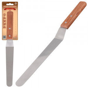 Шпатель кондитерский Ретро 32см (кратность 3шт!!!) металл/дерево VL57-111 Мультидом