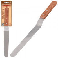 Шпатель кондитерский Ретро 32см (кратность 3шт!!!) металл/дерево VL57-111 Мультидом