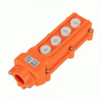 REXANT Пульт кнопочный ПК-4 на 4 кнопки, оранжевый, IP54 36-9211