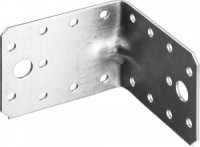 Крепежный угол ЗУБР &quot;МАСТЕР&quot; усиленный, 55х70х70мм, 1шт