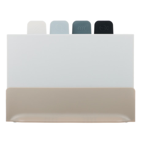 SATOSHI Набор досок разделочных на подставке 5пр 29х22,5х0,5см, пластик