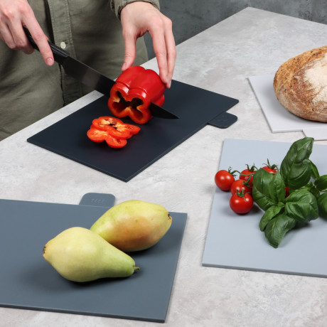 SATOSHI Набор досок разделочных на подставке 5пр 29х22,5х0,5см, пластик