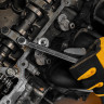 Набор инструментов, 1/2", 1/4", CrV, S2, пластиковый кейс, 64 предмета Denzel