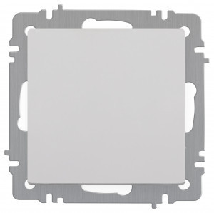 ЭРА Intro Accent мех. выкл. (перекл.) СУ 1 кл. проходн. 10А 250В, белый Б0063450