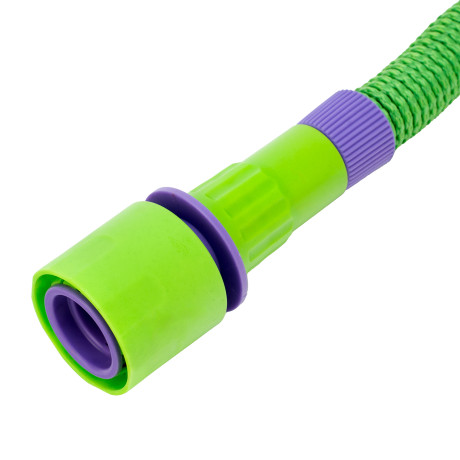 Набор поливочный, шланг 5-15 м, пистолет 7 реж., с быстросъемным соединителем Palisad