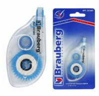 Корректирующая лента BRAUBERG 5мм х 6м, в блистере, 221685