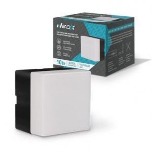 ASD/NEOX св-к-коннектор св/д  ДБО-КВ-LINE 10W(1000lm) 4000K 4K черный, 3года 9701