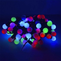 Гирлянда-нить ул. "Шарики" 200LED разноцв. 20м., соед. IP60 SE-BL-20200M