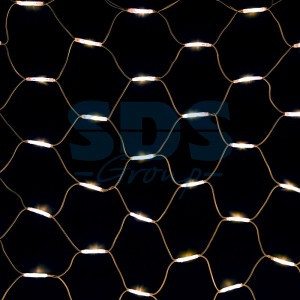 Гирлянда-сетка ул. 432LED бел. 2x3м (динам. код 634183)чер.кауч., шнур в комп 217-145 Neon Night