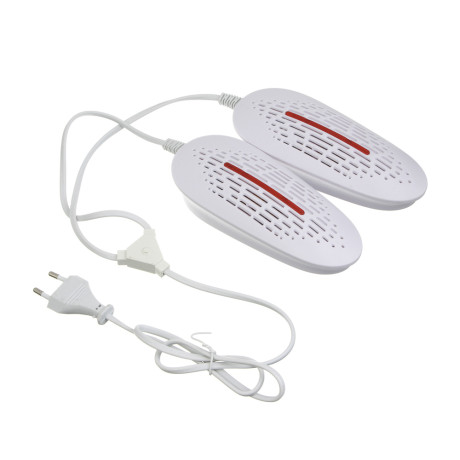 LEBEN Сушилка для обуви, пластик, 220В, 12Вт, ультрафиолет, белый