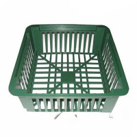 Корзинка для луковичных квадратная цветная 245*205х195*166х69мм КП х65