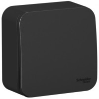 Systeme Electric BLANCA выкл.(перекл. проходн) ОУ 1 кл 10А антрацит(пл.осн, изол.пл)BLNVA106016(10!)